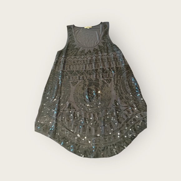 Sequin tank top - Picture 1 of 2